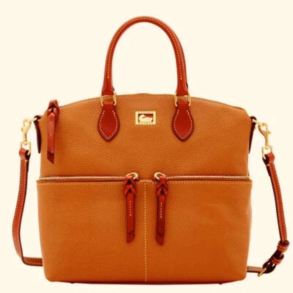 Dooney & Burke Large Pocket Satchel